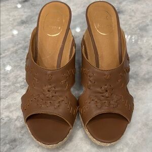 Brown Leather Women's Sandals